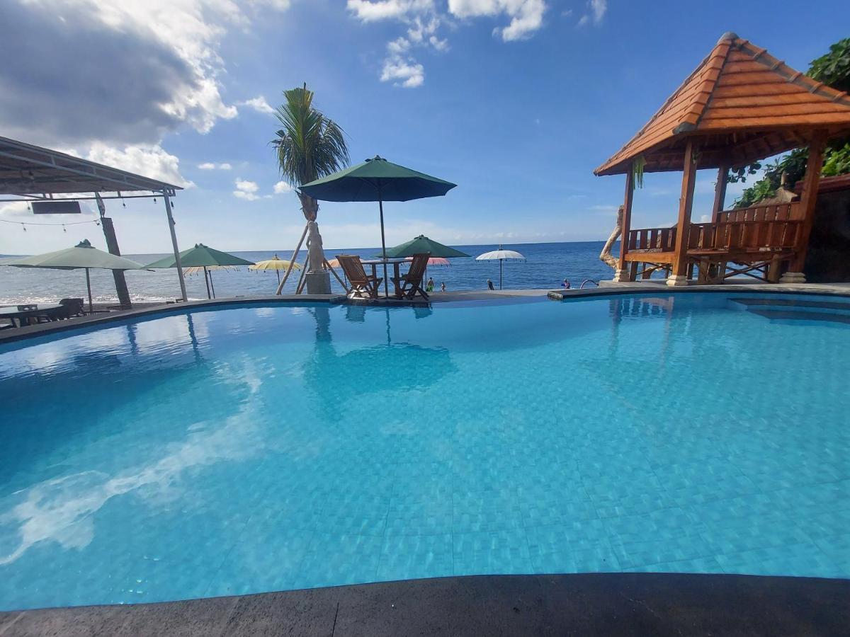 Bahari Beach Amed Bagian luar foto